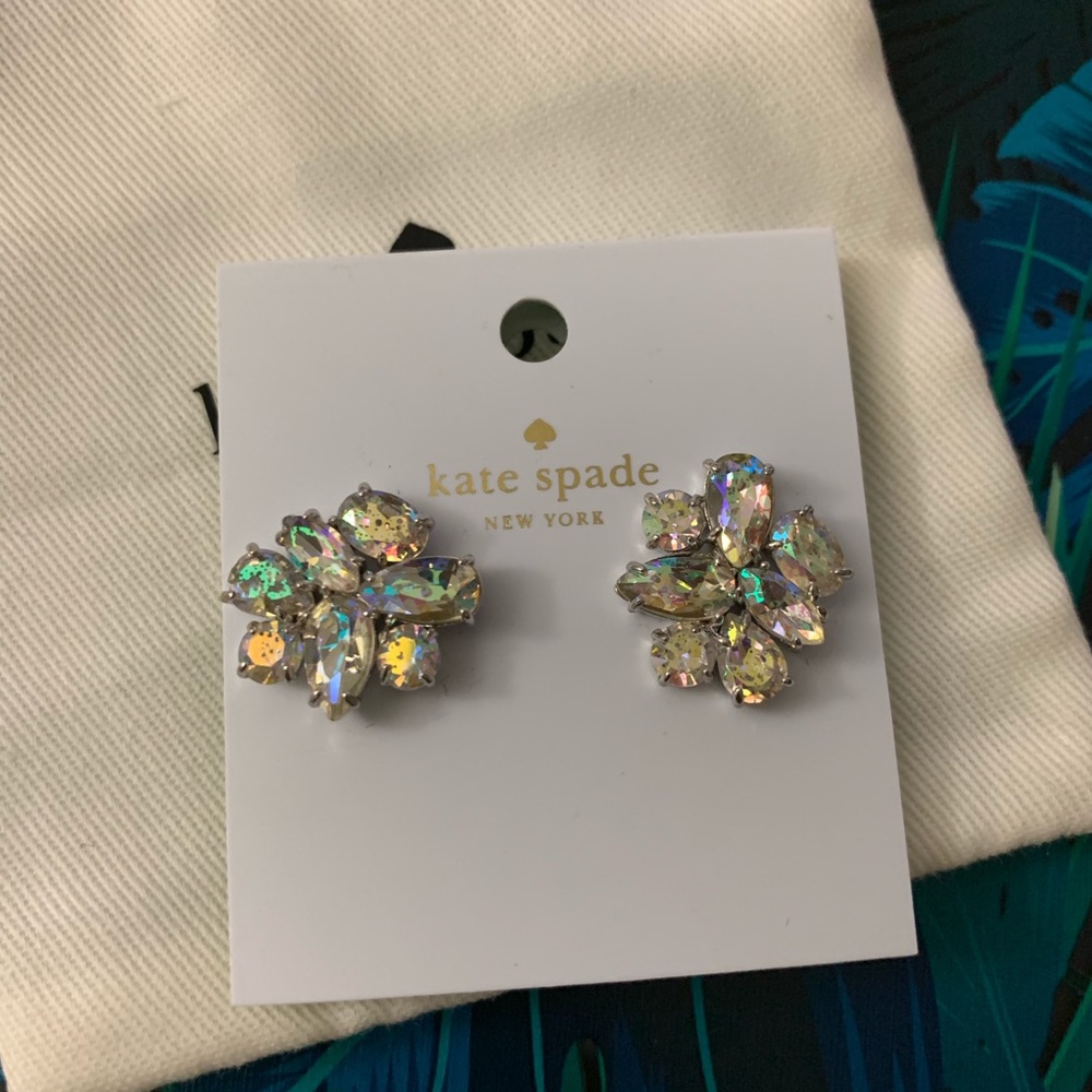 NWT Kate Spade Cluster Stud Earrings - Picture 2 of 3